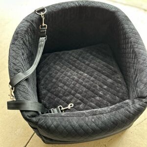 Quilted Black Pet Carrier